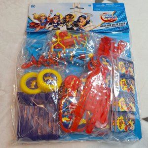 DC Super Hero Girls 48 Piece‎ Favor Pack Birthday Party Supplies New